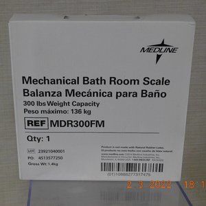 Mechanical Bathroom Scale 300 lbs. Weight Capacity Model MDR300FM